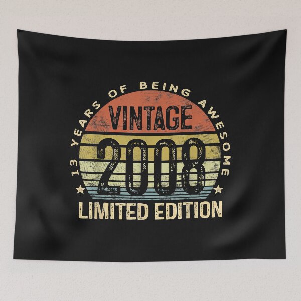 Item preview, 13 Year Old Gifts Vintage 2008 Limited Edition 13th Birthday designed and sold by Plinio12323.
