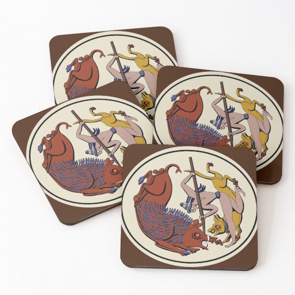 Item preview, Minoan boar hunt designed and sold by frederic Lecut.