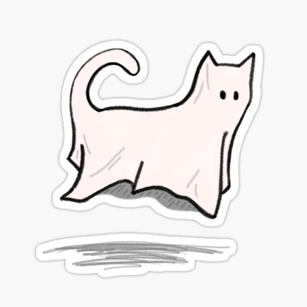Silly Kitty Cats Sticker for Sale by FanierzShop