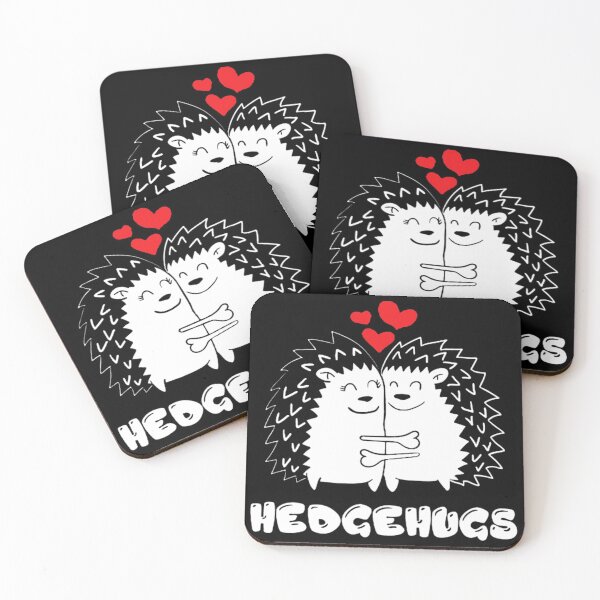 Item preview, Hedgehog valentines day Hedgehugs Gift designed and sold by ferventstyle.