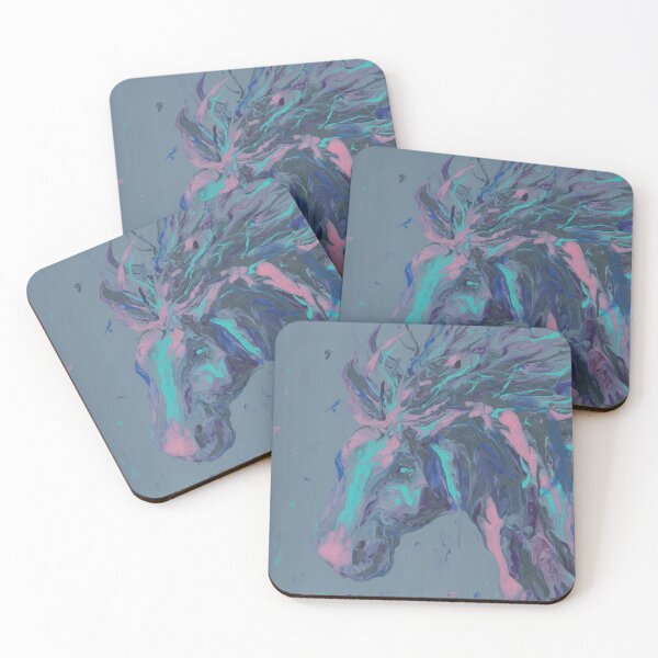Item preview, Mustang Stallion on Windy Plains designed and sold by dabblerinksie.