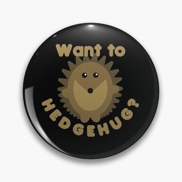 Item preview, Want To Hedgehug? Hedgehog Pun designed and sold by ferventstyle.