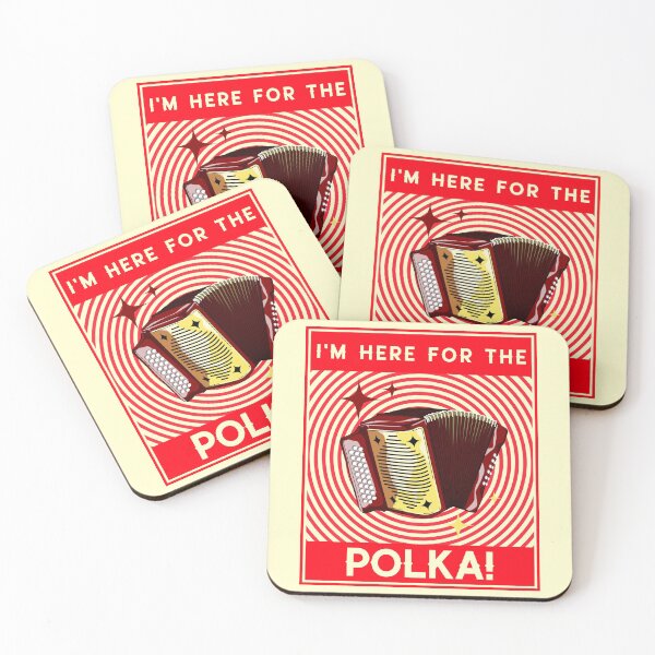Artikelvorschau, Ich bin hier für die Polka! Rotes Design entworfen und verkauft von Eleven-K.