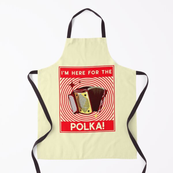 Artikelvorschau, Ich bin hier für die Polka! Rotes Design entworfen und verkauft von Eleven-K.