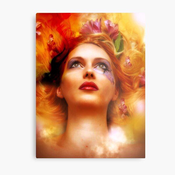 Like A Rainbow Metal Print