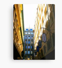 Laneways Metal Print