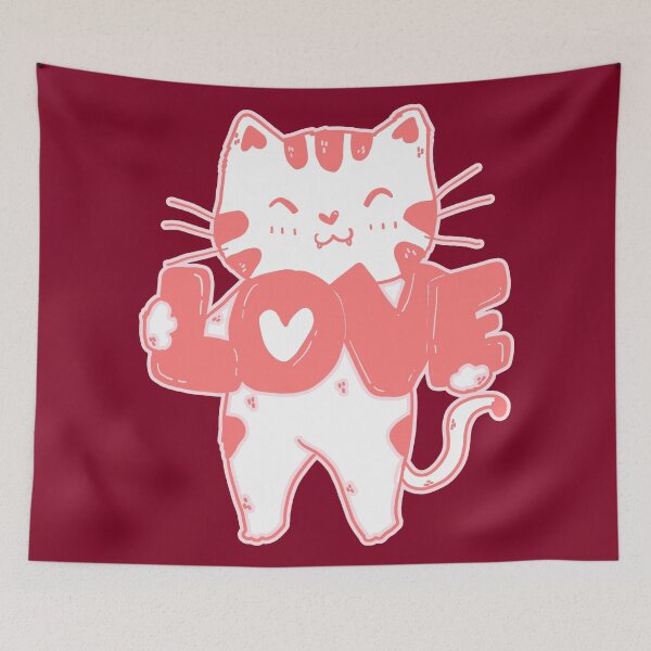 Item preview, Sentimental love cat designed and sold by Astralia.