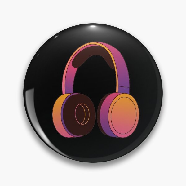 Item preview, Kawaii 90's headphones design designed and sold by Fortified.
