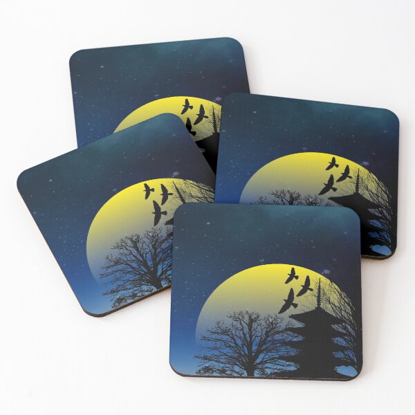 Item preview, the view of the temple at night is so beautiful designed and sold by Abawoey.