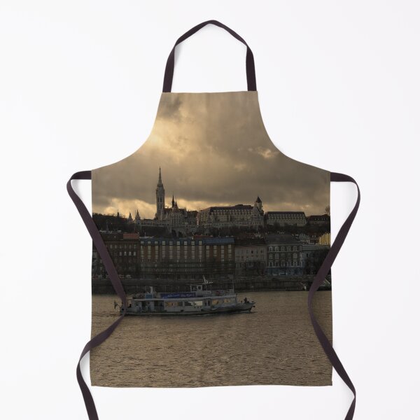 Item preview, Fisherman's Bastion From Across The Danube designed and sold by rawshutterbug.
