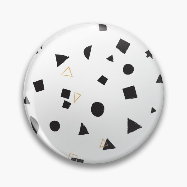 Item preview, Black and white shapes pattern  designed and sold by Mat Dawson.
