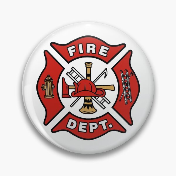 Item preview, Fire Department Logo Firemen Badge Fireman Gift  designed and sold by prohockeylabs.