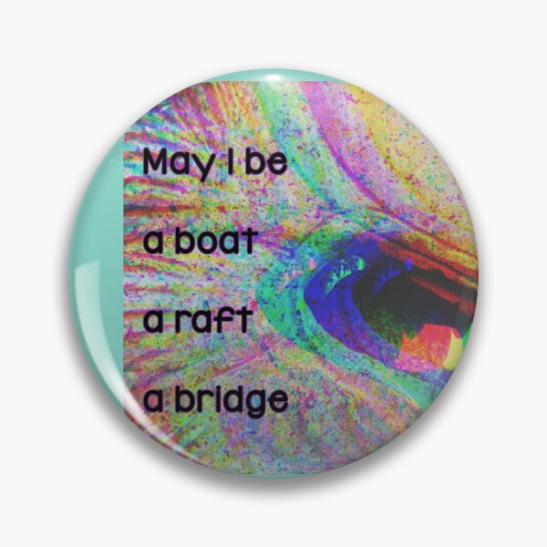 Item preview, Bodhisattva Mantra Color Glitch designed and sold by quietmagenta.