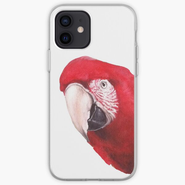 Scarlet Macaw iPhone Soft Case