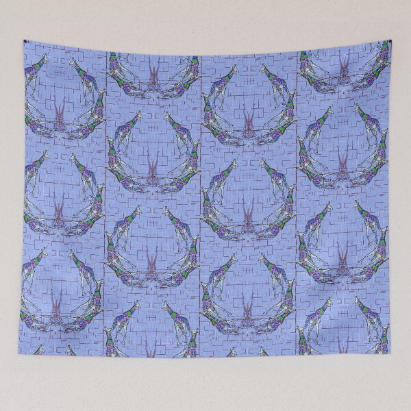 Item preview, Blue Giraffes designed and sold by Eli Jace.