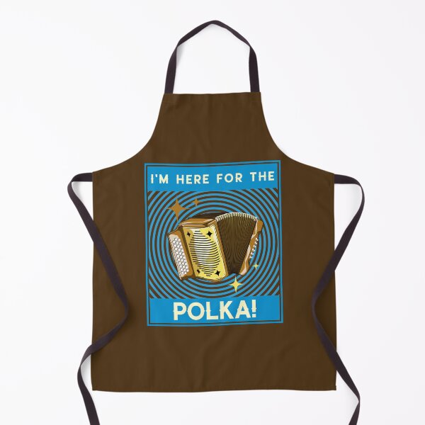 Artikelvorschau, Ich bin hier für die Polka! Blaues Design entworfen und verkauft von Eleven-K.