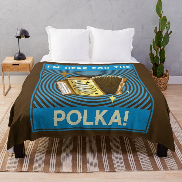 Artikelvorschau, Ich bin hier für die Polka! Blaues Design entworfen und verkauft von Eleven-K.