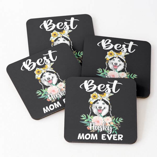 Item preview, Best Husky Mom Ever Floral  designed and sold by NiceStore059.