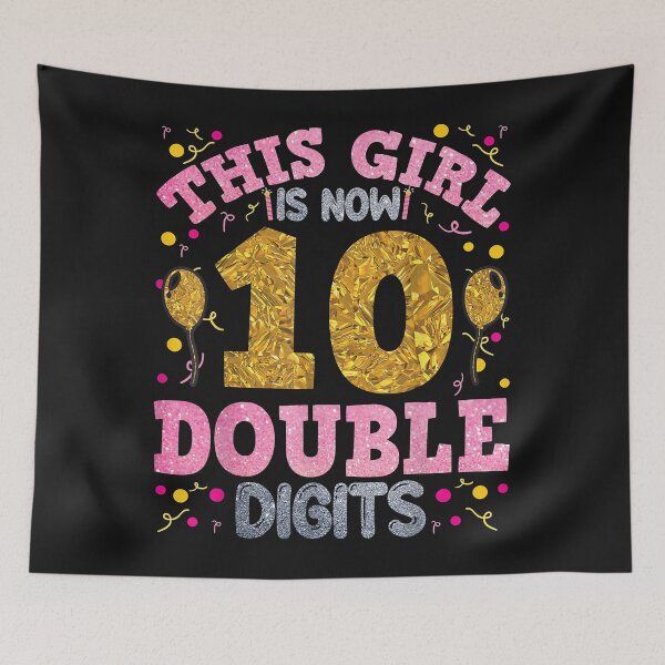 Item preview, It's My 10th Birthday This Girl Is Now 10 Years Old designed and sold by Plinio12323.