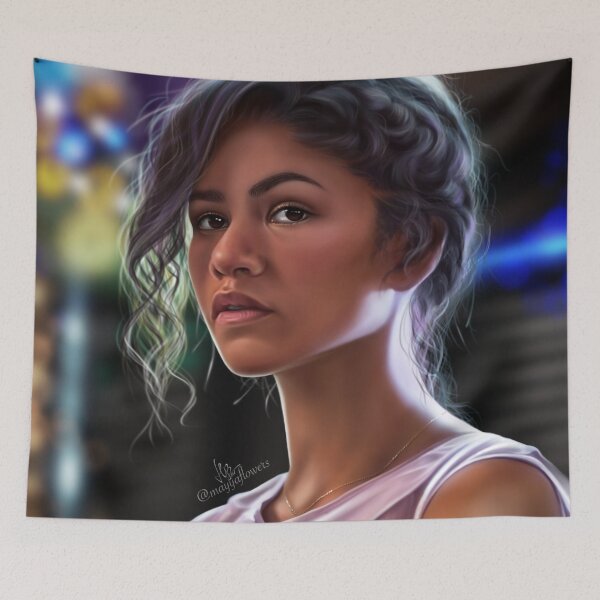 Item preview, Zendaya Michelle «MJ» Jones  designed and sold by mayyaflowers.
