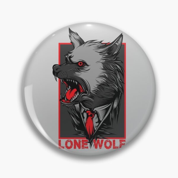 Item preview, The lone wolf designed and sold by SidTastic .