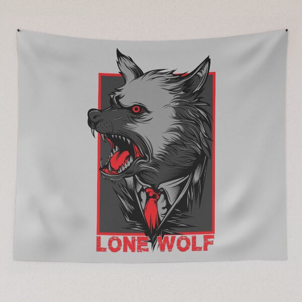 Item preview, The lone wolf designed and sold by SidTastic .