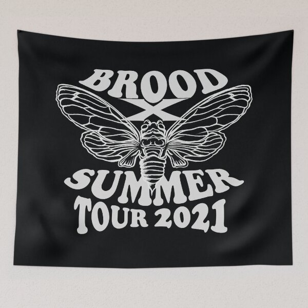 Item preview, Moonlight Brood X Summer Tour 2021 - Cicadas designed and sold by The White Bat.