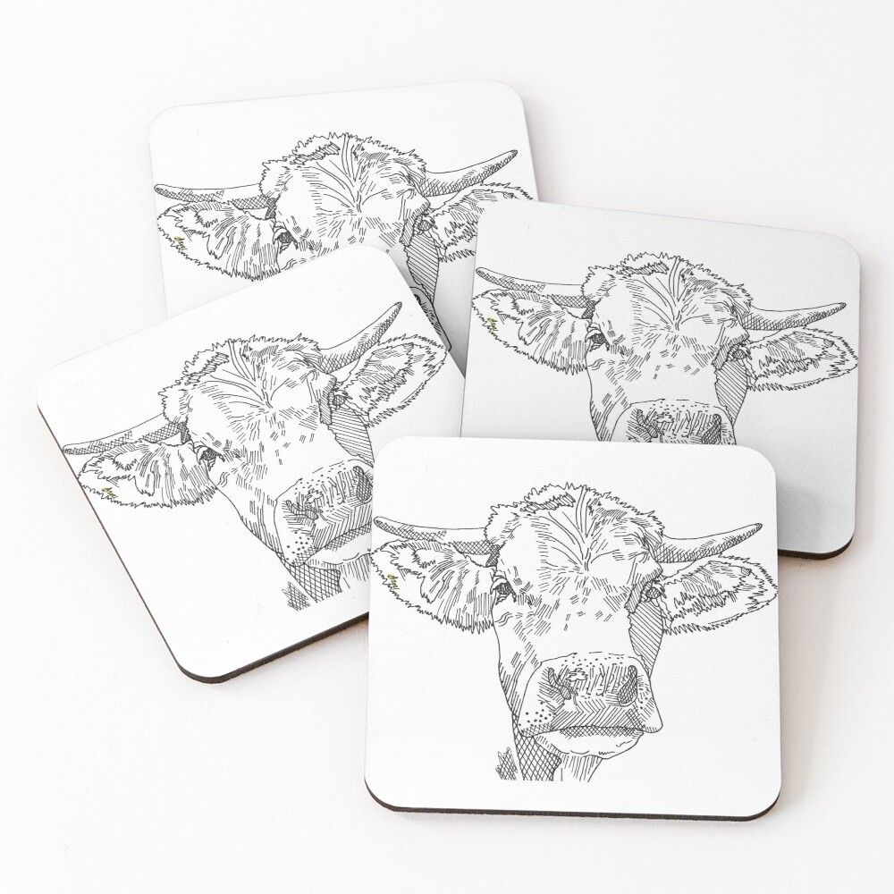 Item preview, Coasters (Set of 4) designed and sold by ClosLineDesigns.
