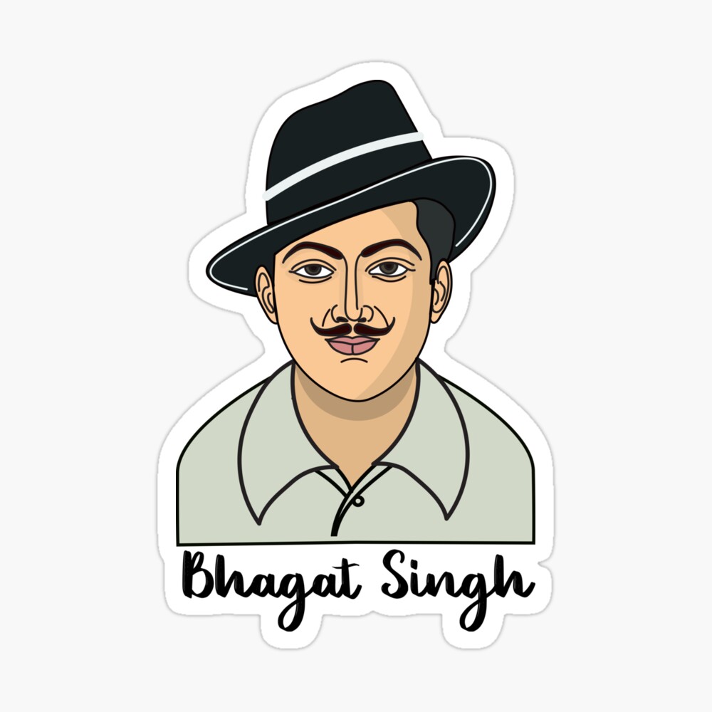 BHAGAT Singh pencil drawing | Drawings, Pencil drawings, Pencil art