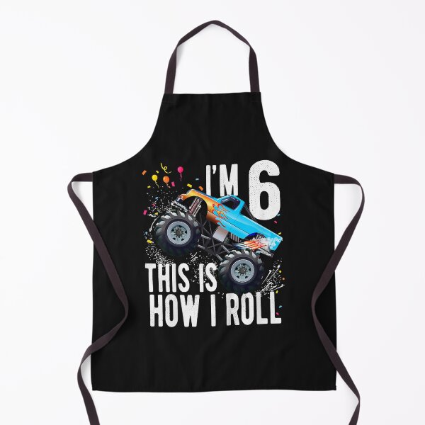 Artikelvorschau, Kids 6 Year Old Shirt 6th Birthday Boy Monster Truck Car entworfen und verkauft von Plinio12323.