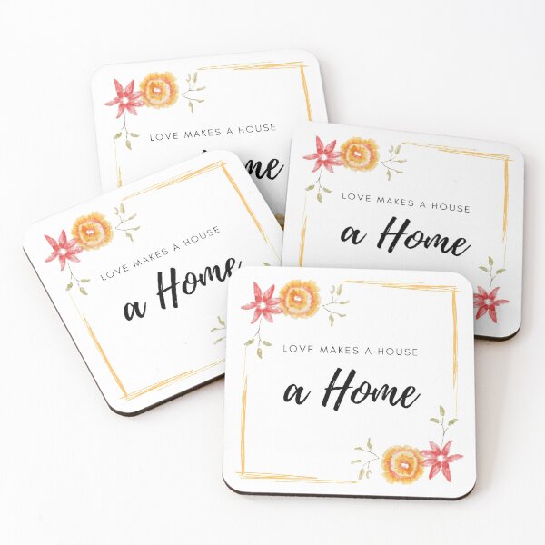 Item preview, Love Makes A House A Home designed and sold by SirajDecors.