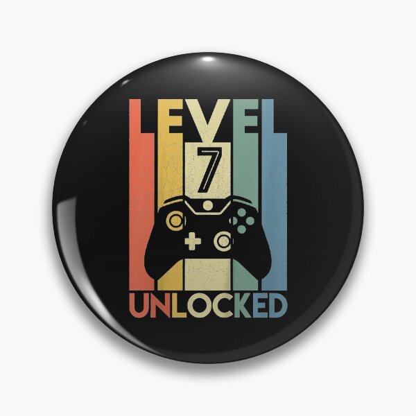 Item preview, Kids Level 7 Unlocked Shirt Funny Video Gamer 7th Birthday Gift designed and sold by Plinio12323.