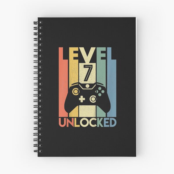 Item preview, Kids Level 7 Unlocked Shirt Funny Video Gamer 7th Birthday Gift designed and sold by Plinio12323.