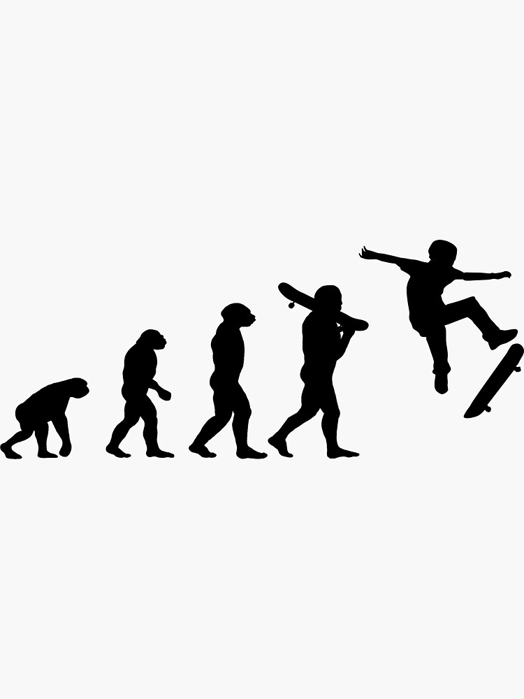 Skateboard Evolution T-Shirt - Skateboarding Gift Shirt Skateboard Evolution T-Shirt - Skateboarding Gift Shirt