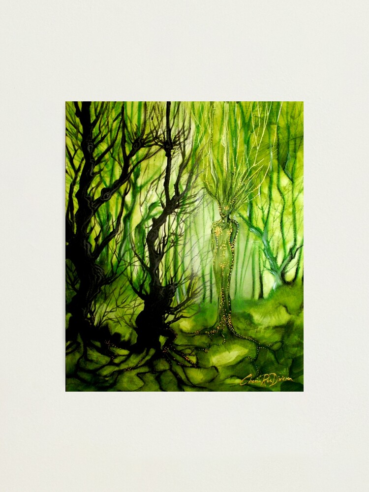 Alternate view of Lady of the Forest Photographic Print