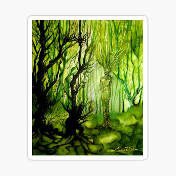 Lady of the Forest Sticker