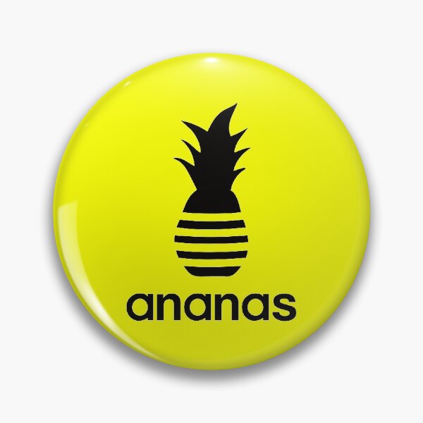 Aperçu de l'œuvre Parodie d'ananas en noir créée et vendue par knappidesign.