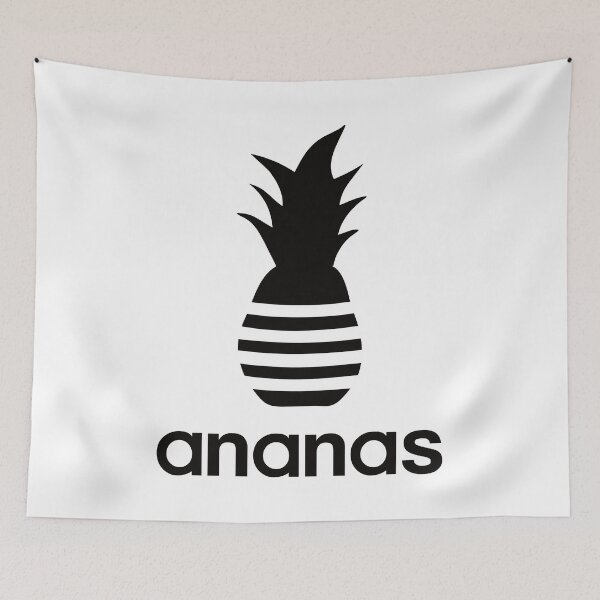 Item preview, Ananas parody in black designed and sold by knappidesign.