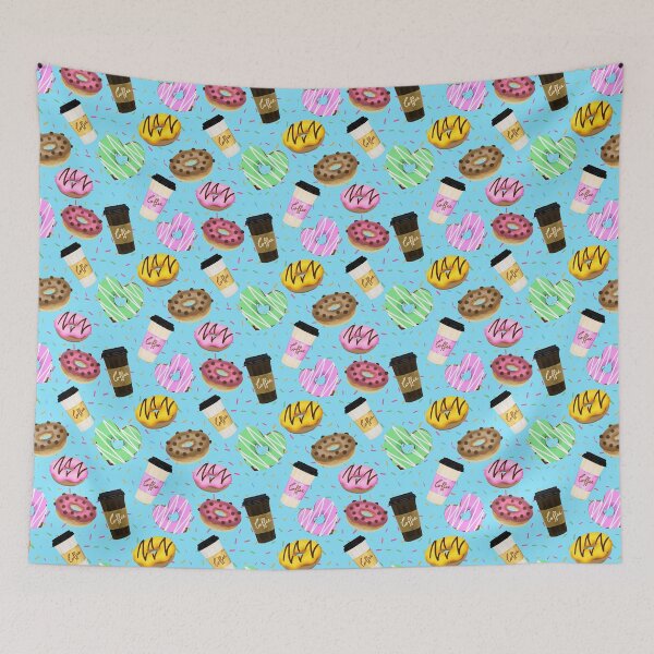 Item preview, Coffee and Donuts designed and sold by SquinkCreative.