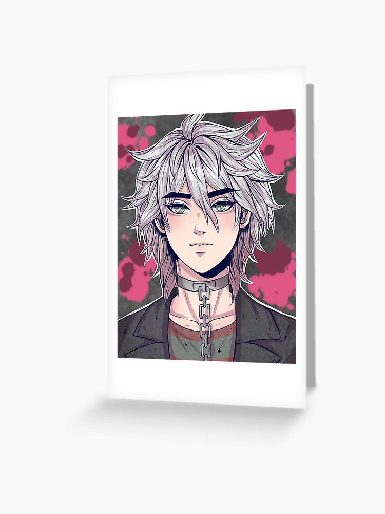 nagito komaeda  Greeting Card for Sale by knead-erasers