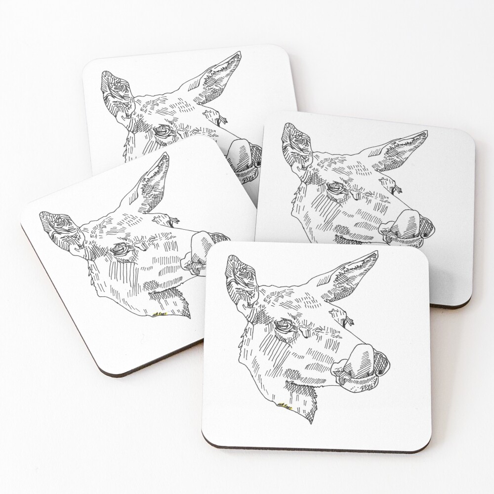 Item preview, Coasters (Set of 4) designed and sold by ClosLineDesigns.