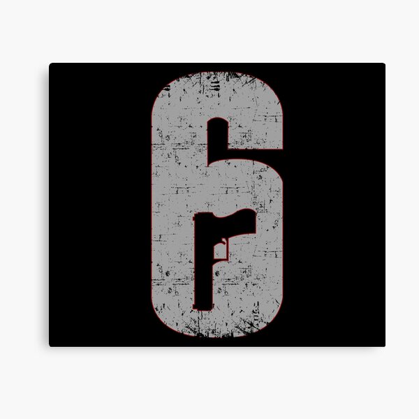 R6 Logo Canvas Prints | Redbubble
