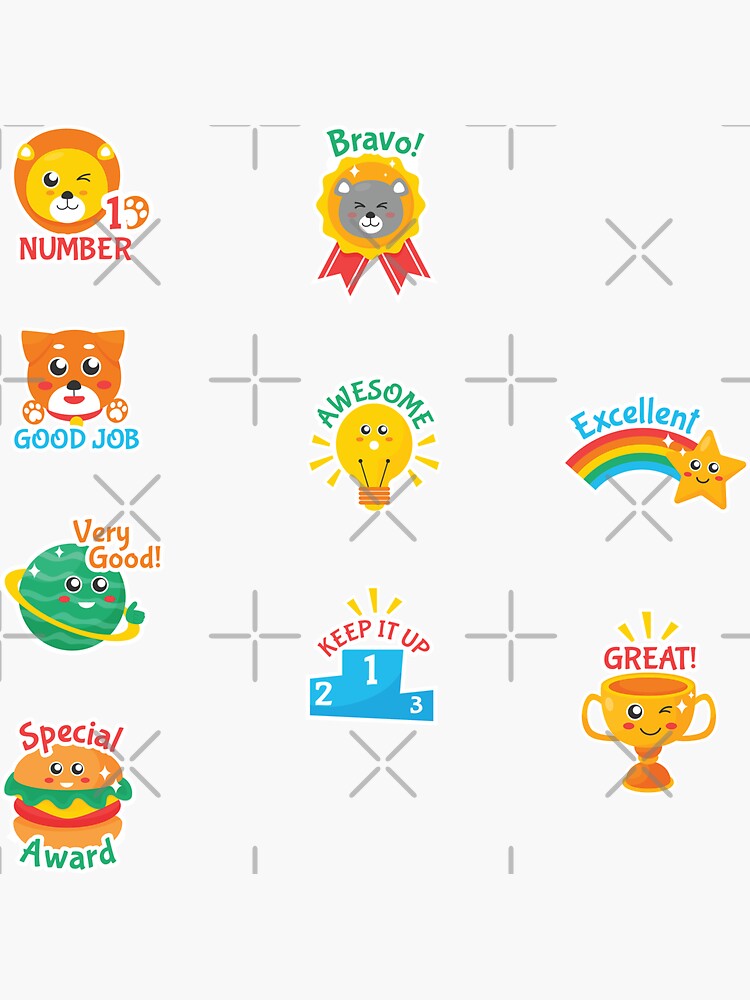 Good Job Stickers for Kids 