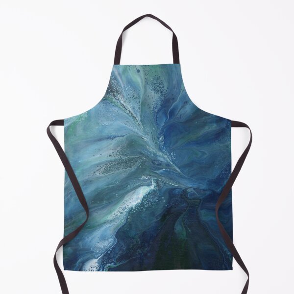Item preview, Wave Over Sandbank: fluid acrylic pour painting designed and sold by Fluid Visions.