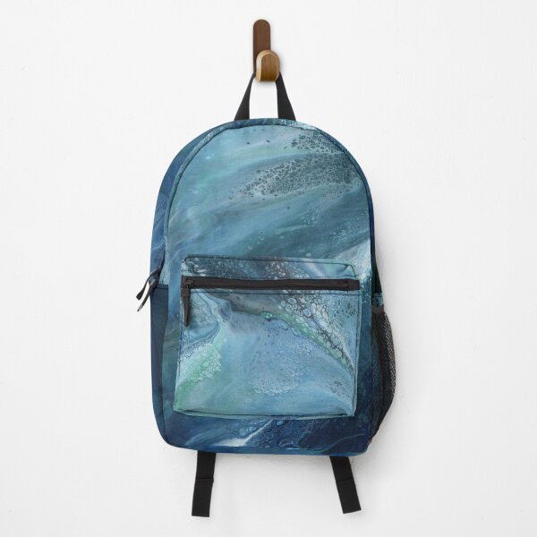 Item preview, Wave Over Sandbank: fluid acrylic pour painting designed and sold by Fluid Visions.