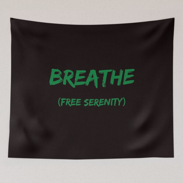 Item preview, Breathe (pure & free serenity!) designed and sold by TimelessTees4U.