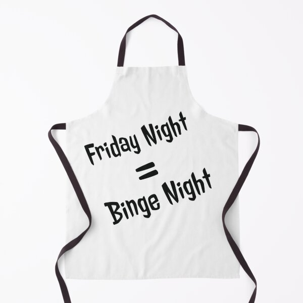Item preview, White Friday Night Dinner Quotes designed and sold by PCpallavi.