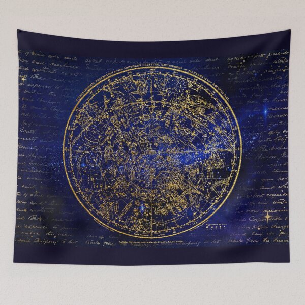 Item preview, ZODIAC MAP - THE CONSTELLATIONS AND THEIR ZODIAC SIGNS designed and sold by Perfomance.