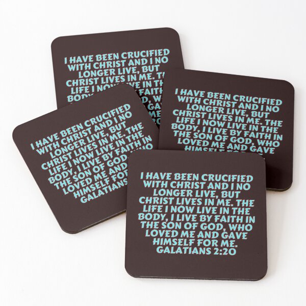 Item preview, Bible Verse Galatians 2:20 designed and sold by Prayingwarrior.