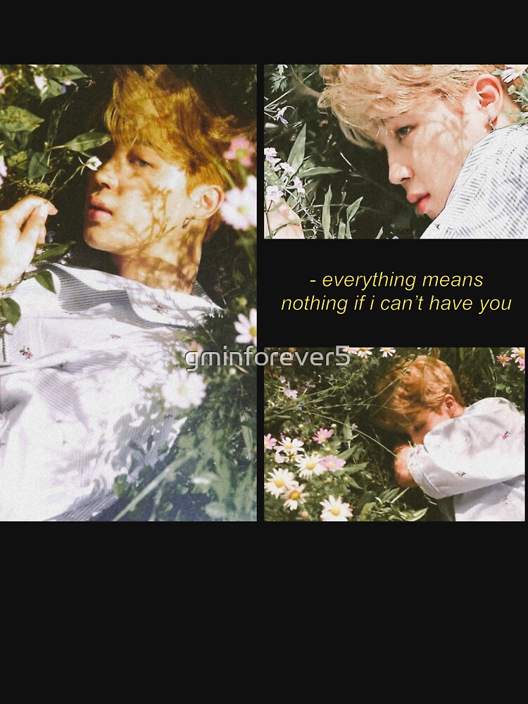 Jimin - Everything means nothing if I can't have you | Lightweight Hoodie